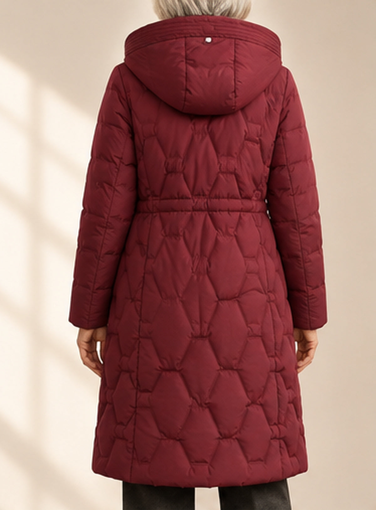 Lorah – Longline Hooded Down Coat