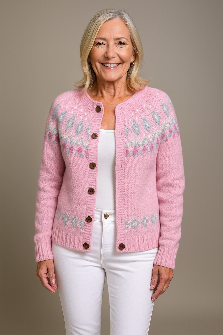 SOFIE | PINK COMFORT CARDIGAN