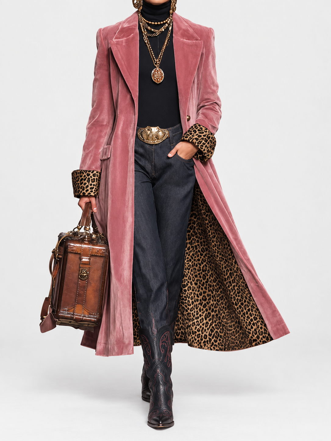 Maddy - Elegant Long Tailored Coat