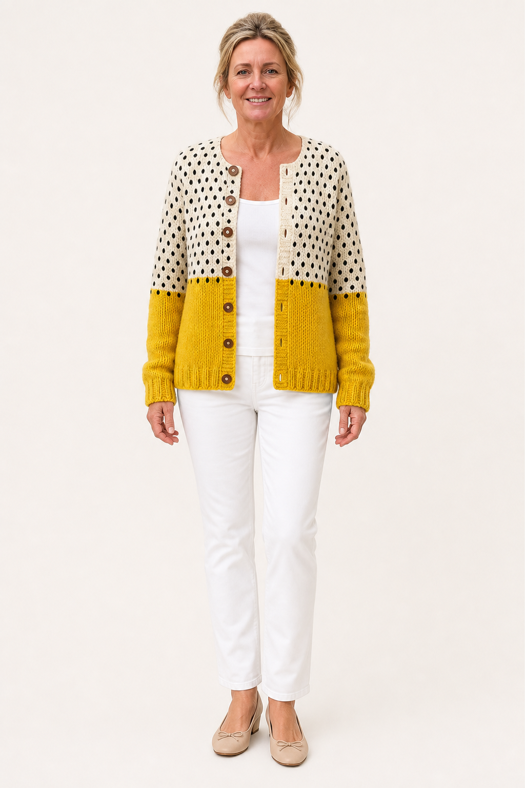 Junella Vintage Knit Cardigan