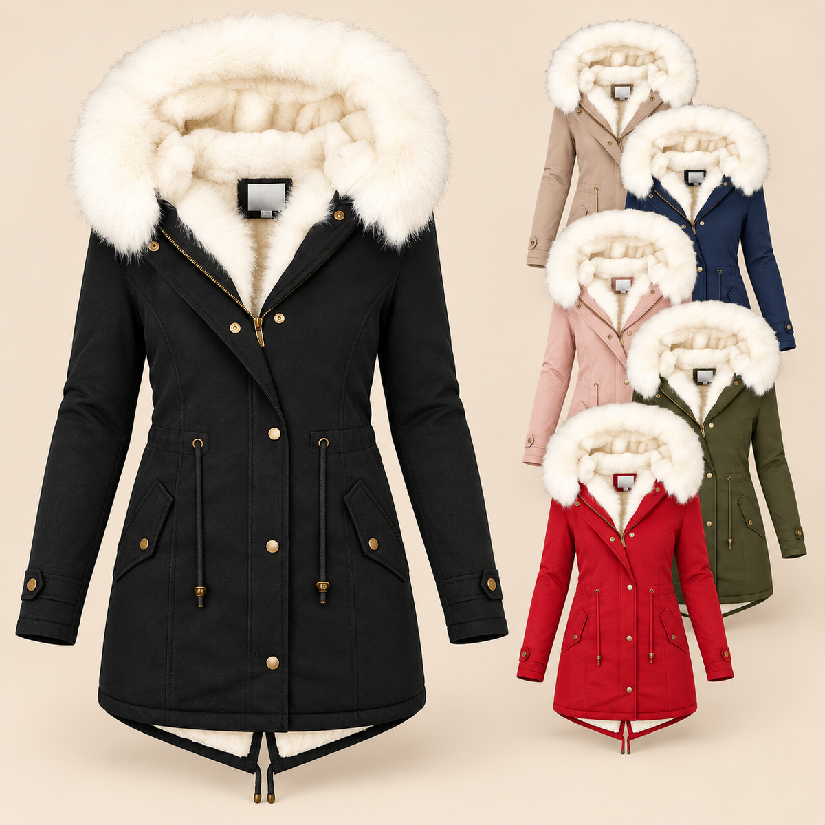 Alana | Stylish Long Winter Parka