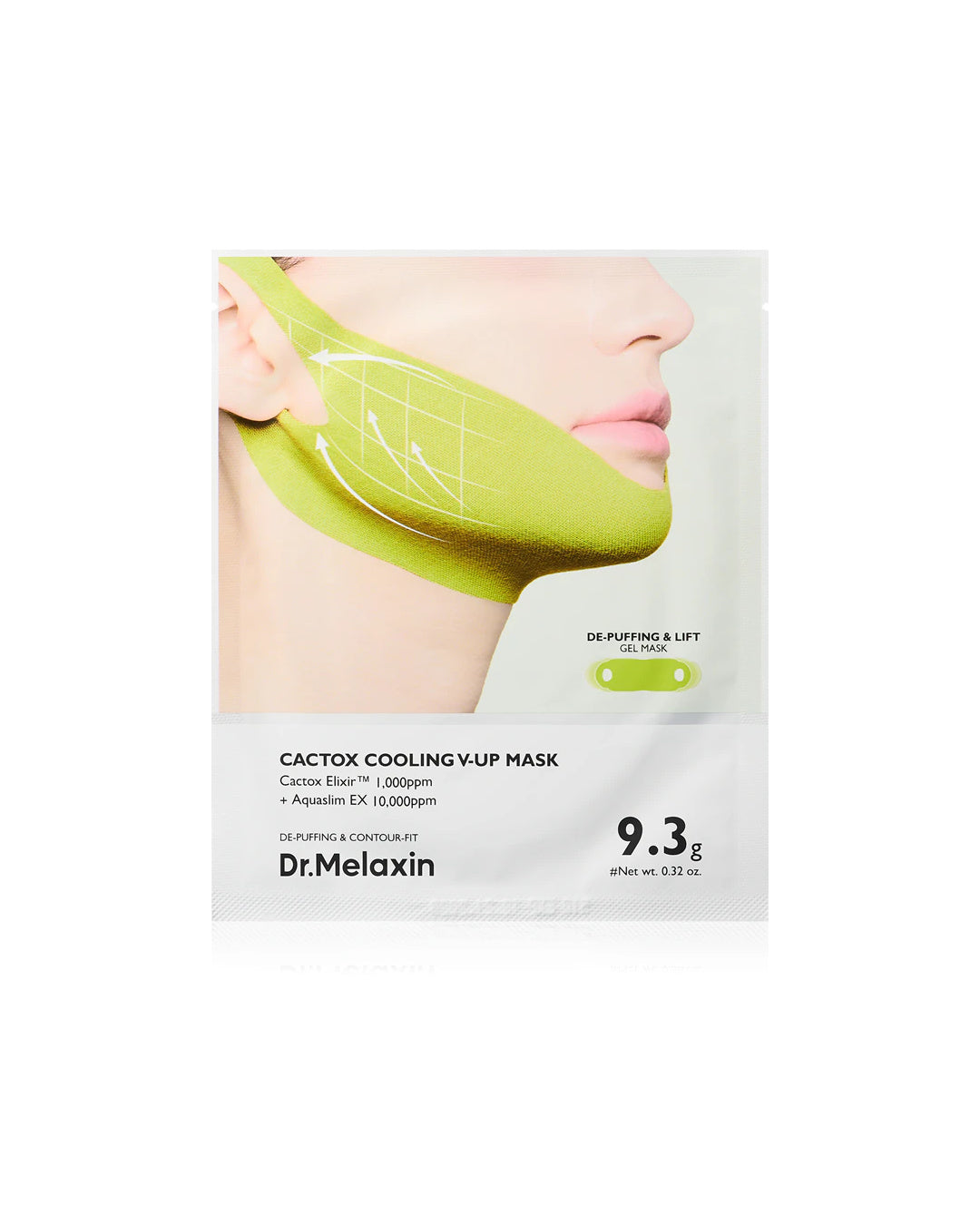 Dr. Melaxin Cactox Cooling V-Up Mask – Hydrating and Firming Face Mask