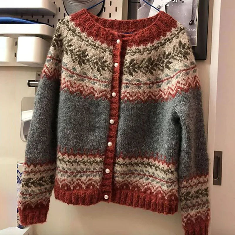 TASHA | VINTAGE ICELANDIC CARDIGAN