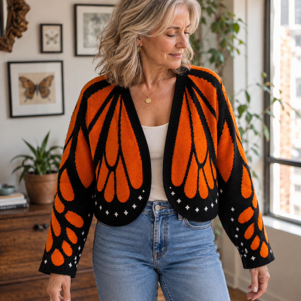 Flyan Butterfly Cardigan
