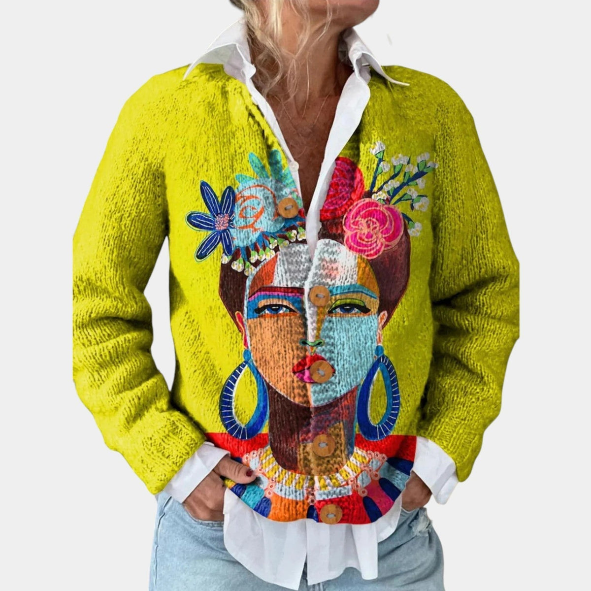 ALFREDA™ - ELEGANT COZY KNITTED CARDIGAN